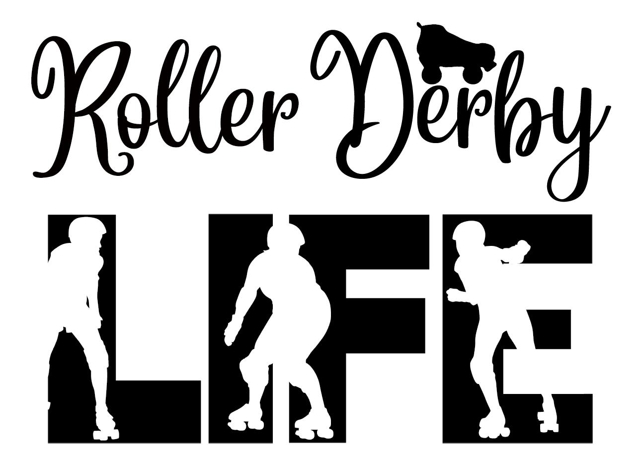 Free Roller Derby SVG File