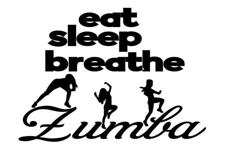 Free Eat Sleep Breathe Zumba SVG File