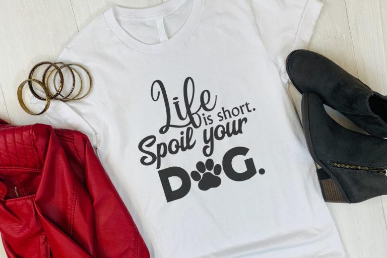 Free Spoil your Dog SVG File
