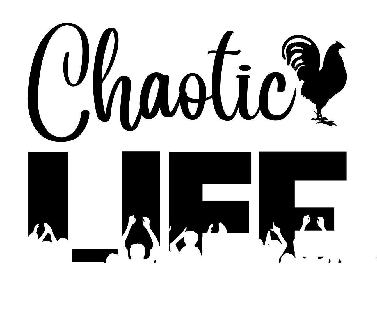 Free Chaotic Life SVG