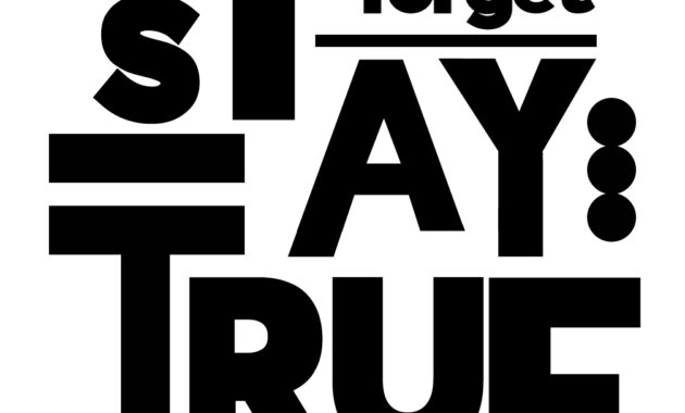 Free Stay True SVG File