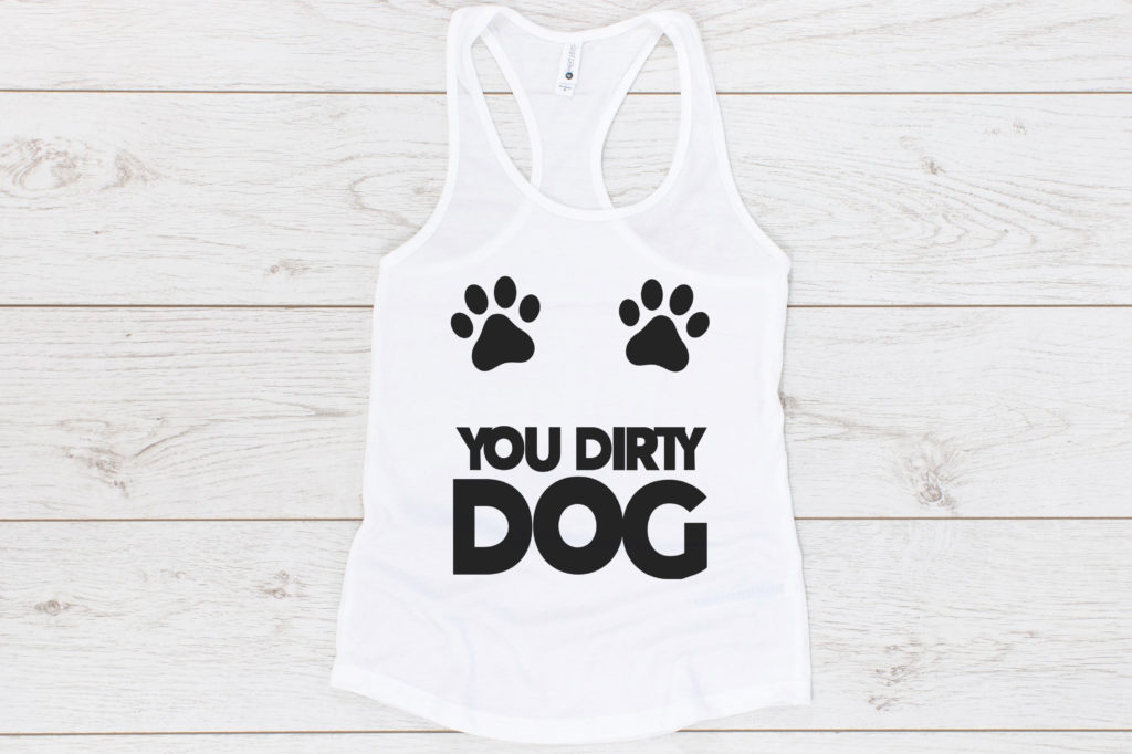 Free You Dirty Dog SVG File