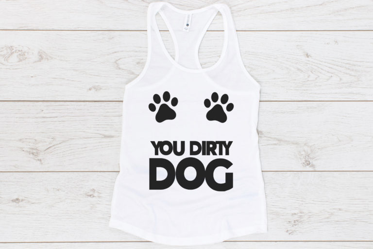 Free You Dirty Dog SVG File