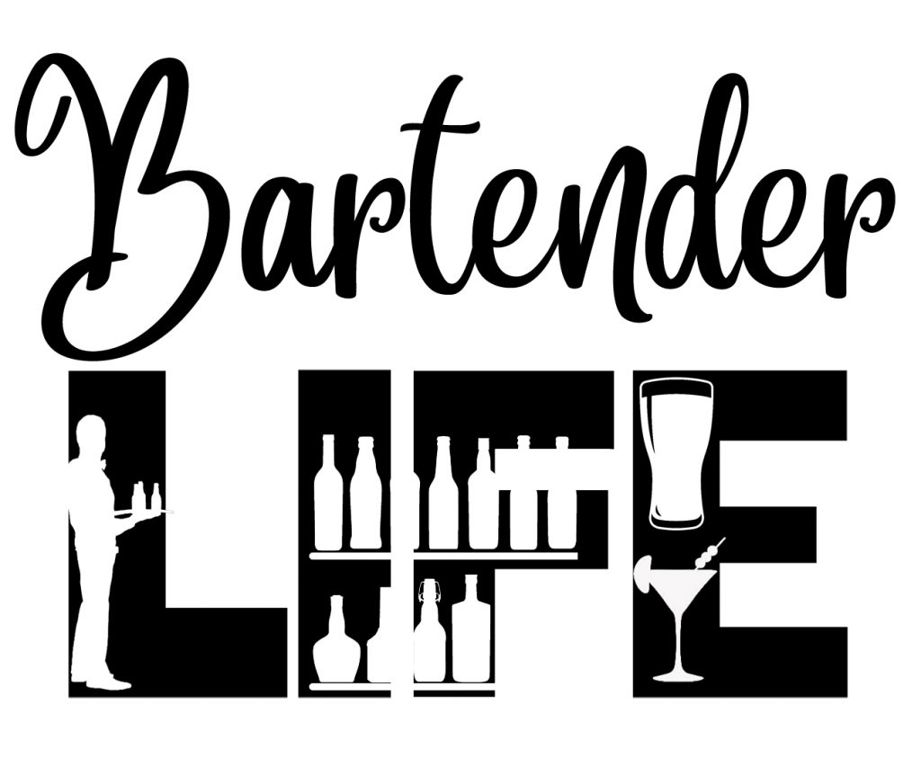 Free Bartender Life SVG File