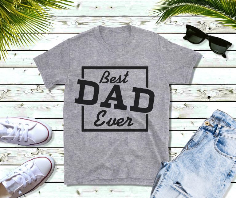 Free Best Dad Ever SVG File