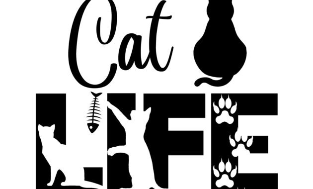 Free Cat Life SVG File