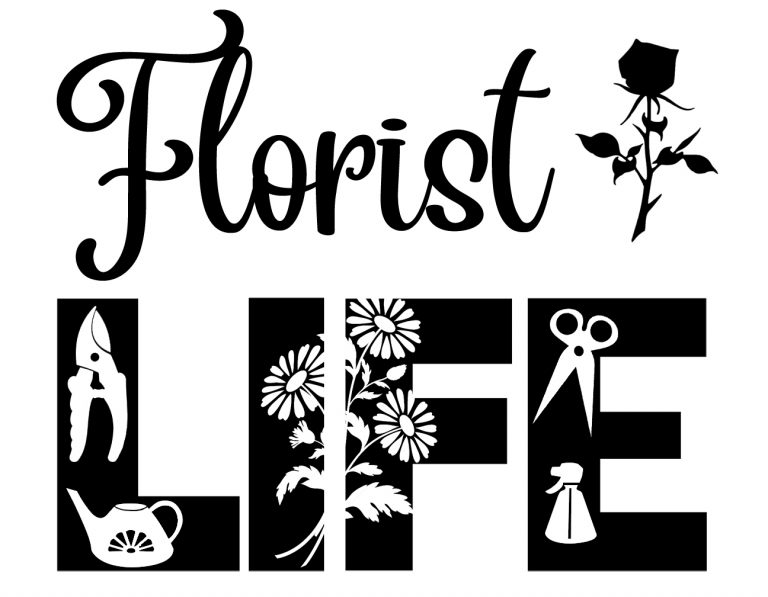 Free Florist Life SVG File