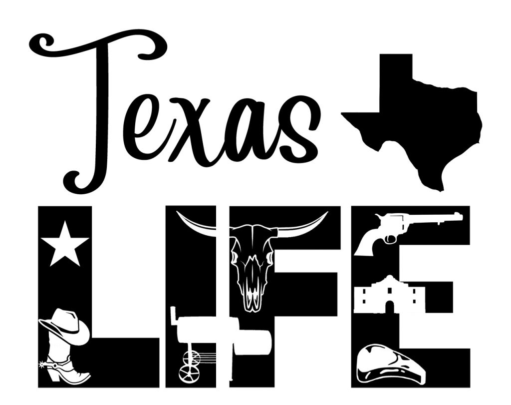 Free Texas Life SVG File