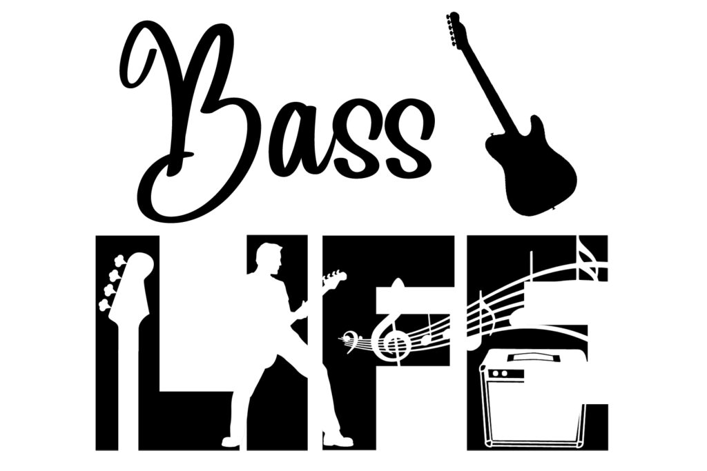Free Bass Life SVG File
