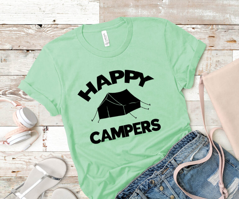 Free Happy Campers SVG File