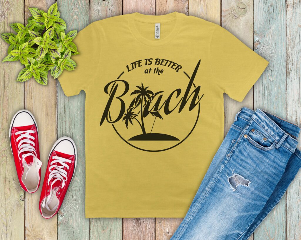 Free Life is Better at the Beach SVG