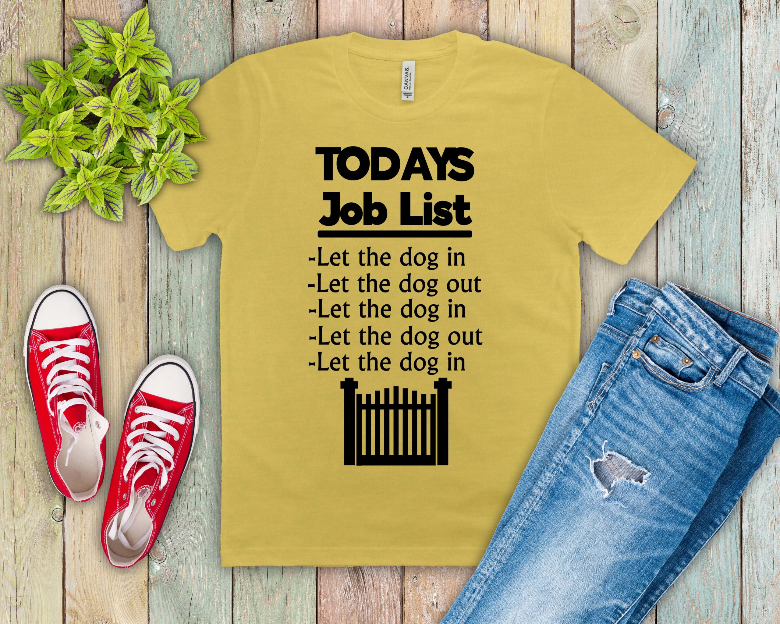 Free Todays Job List SVG File