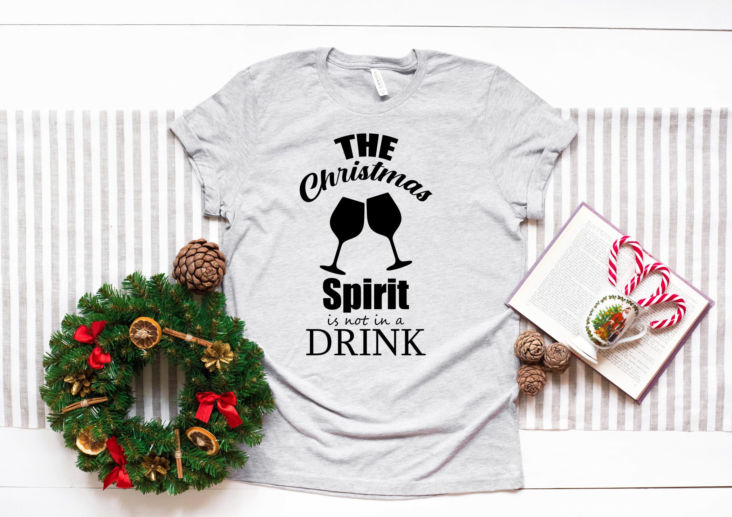 Free The Christmas Spirit SVG File