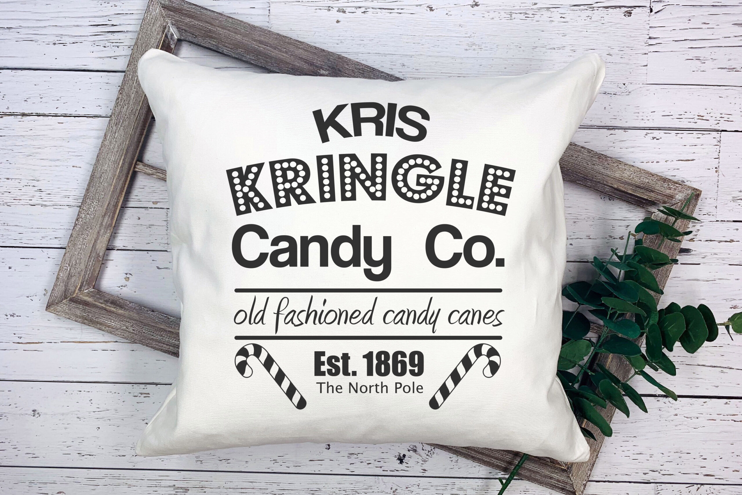 Free Kris Kringle Candy Co. SVG File