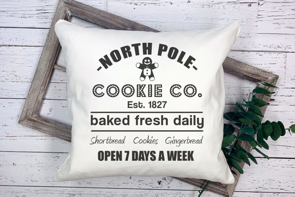 Free North Pole Cookie Company SVG File
