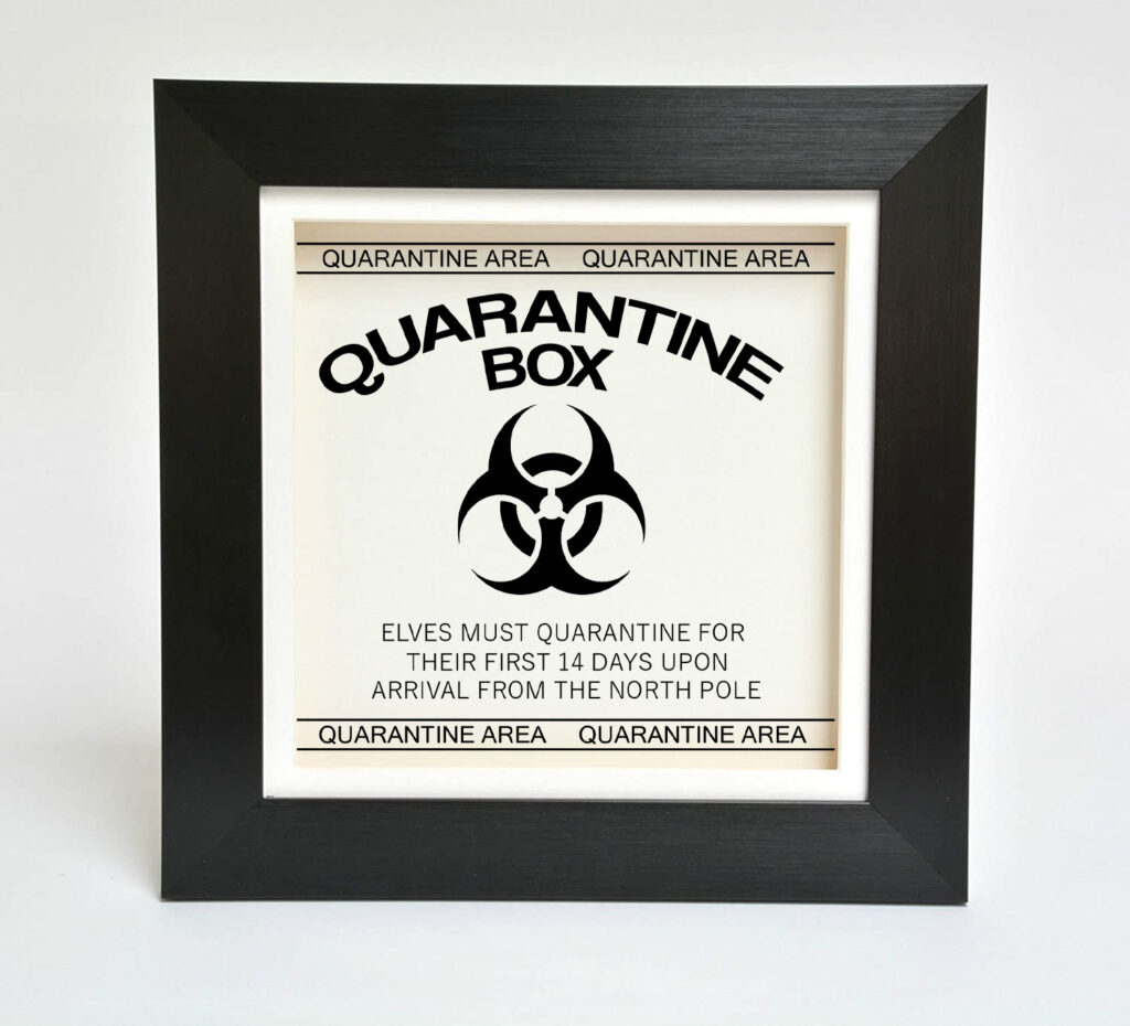 Free Elves Quarantine Box SVG File