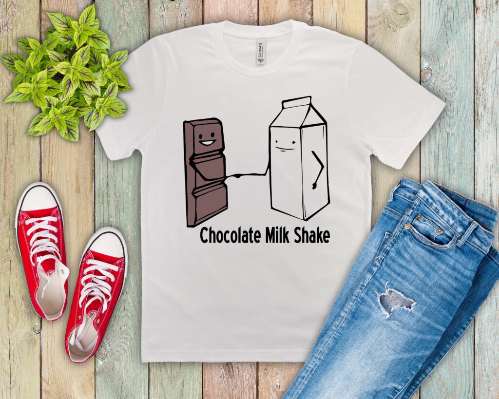 Free Chocolate Milk Shake SVG File