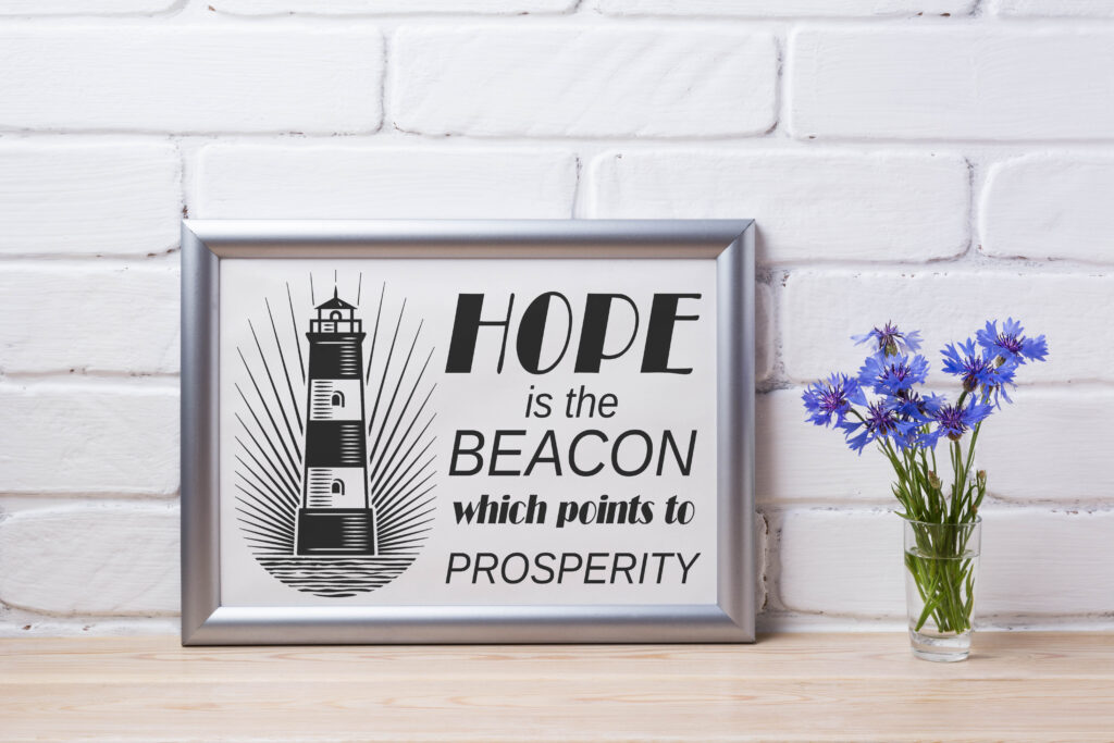 Free Hope is the Beacon SVG File