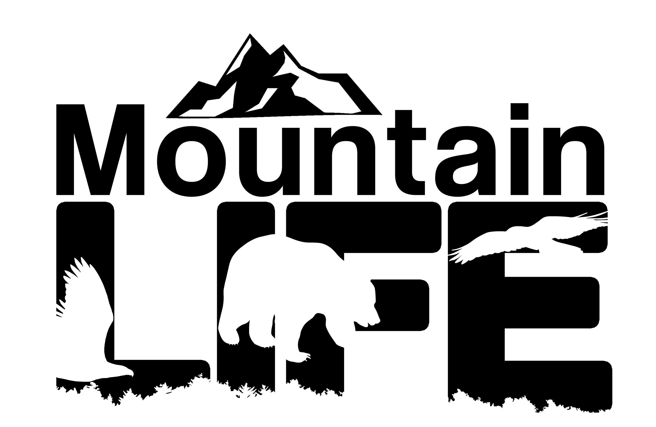 Free Mountain Life SVG Cutting File for the Cricut.