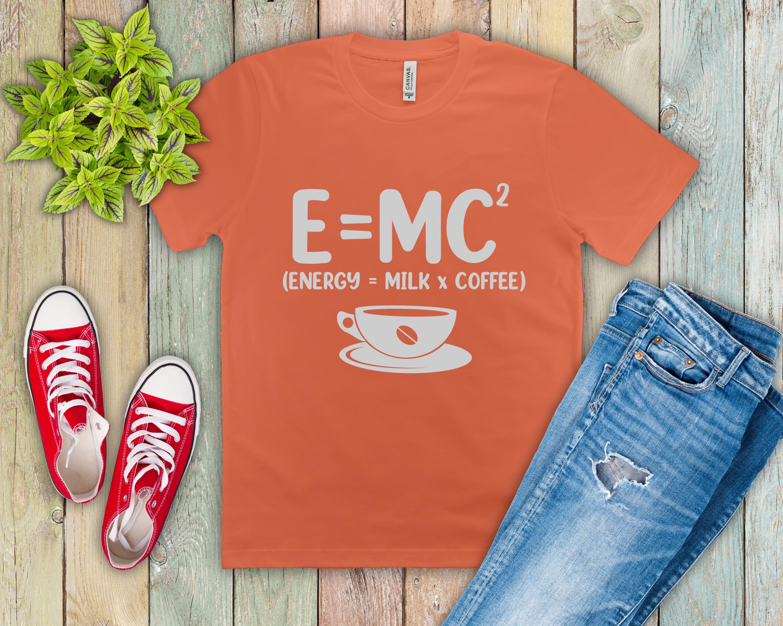 Free Energy=Milk x Coffee SVG File