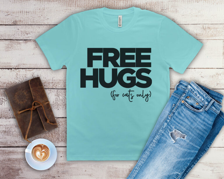 Free Free Hugs for Cats SVG File