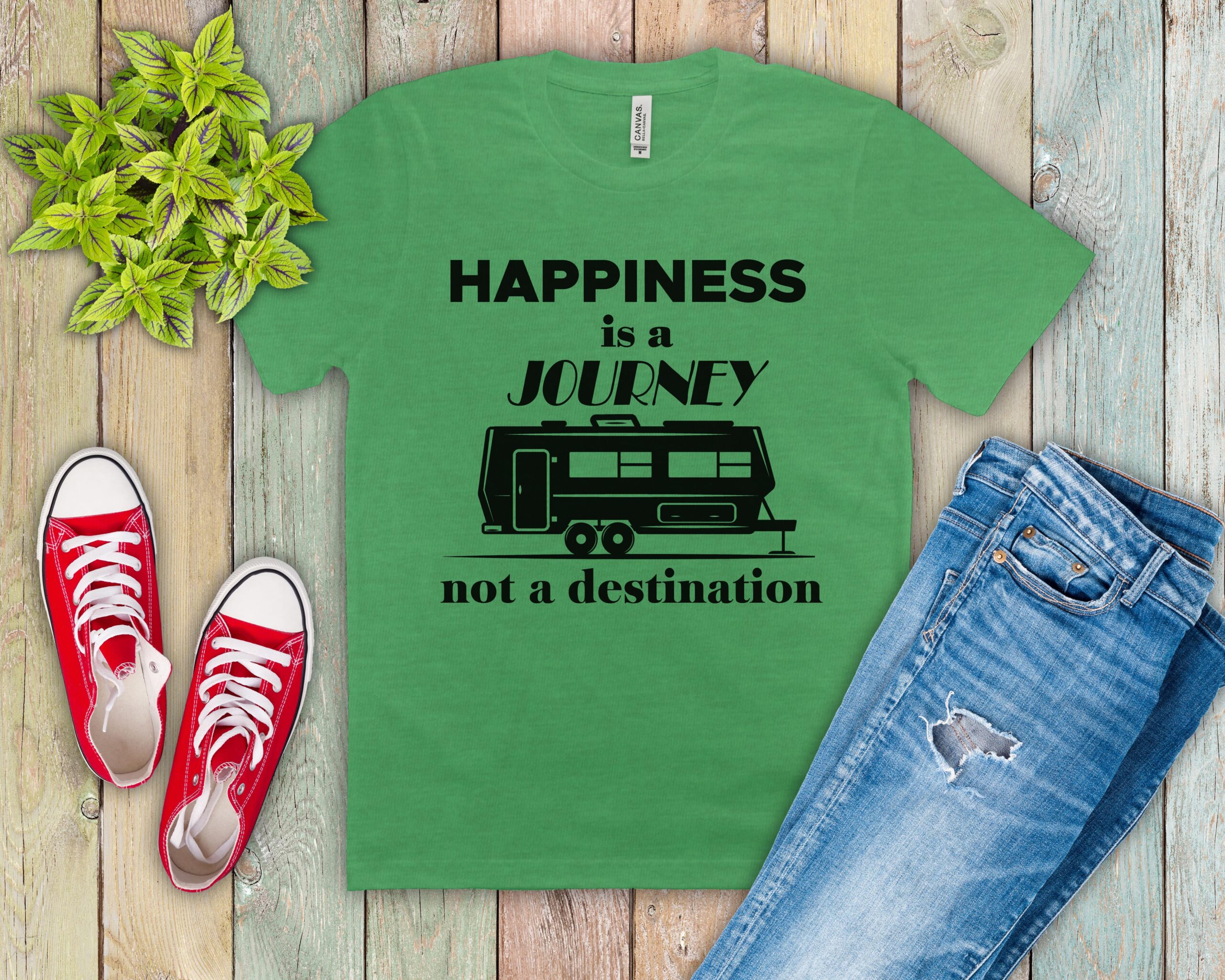 Free Happiness is a Journey SVG Cutting File for the Cricut.