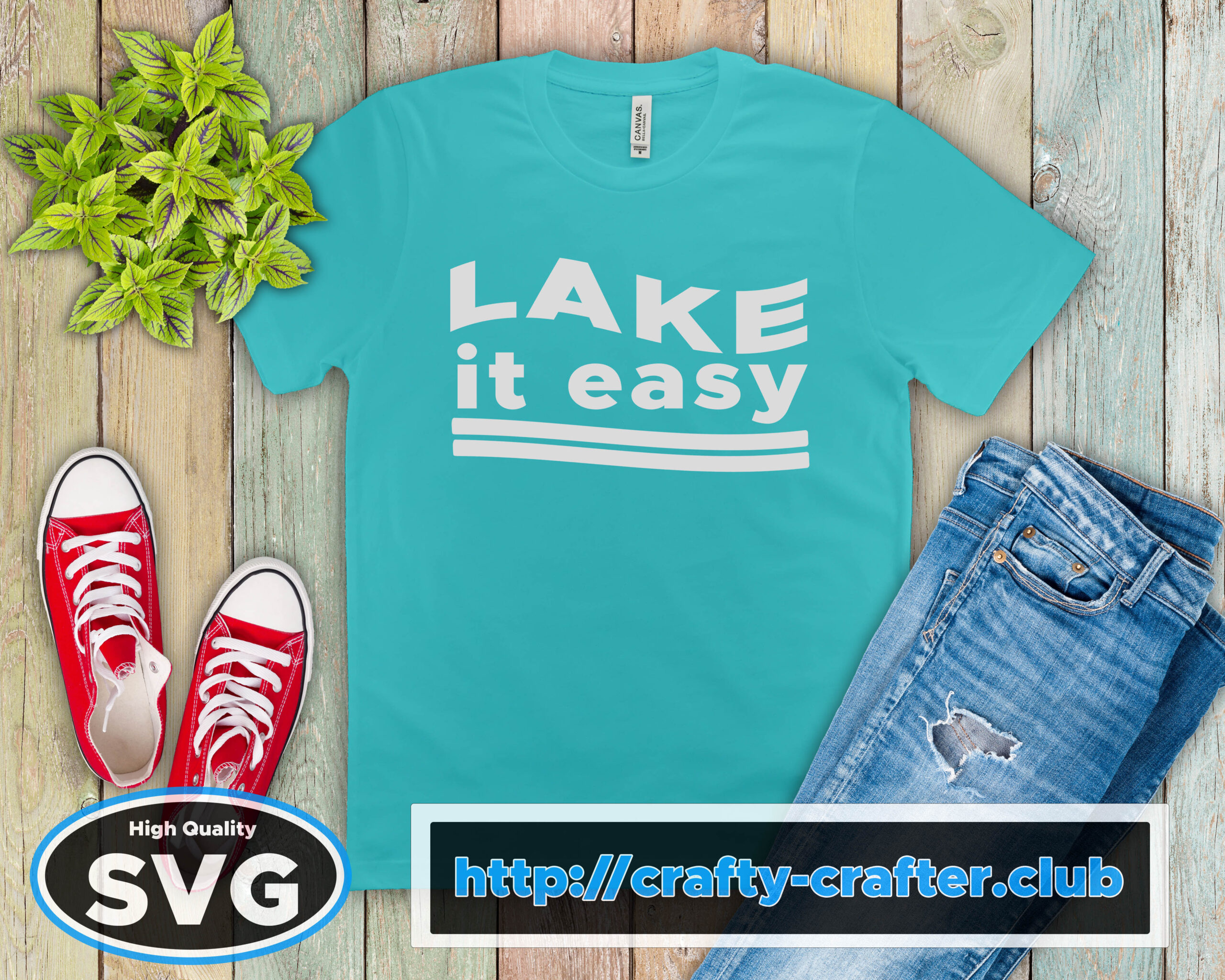 Free Lake it Easy SVG File