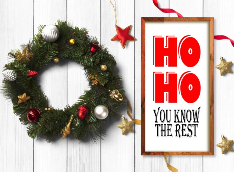 Free Ho Ho You Know the Rest SVG file