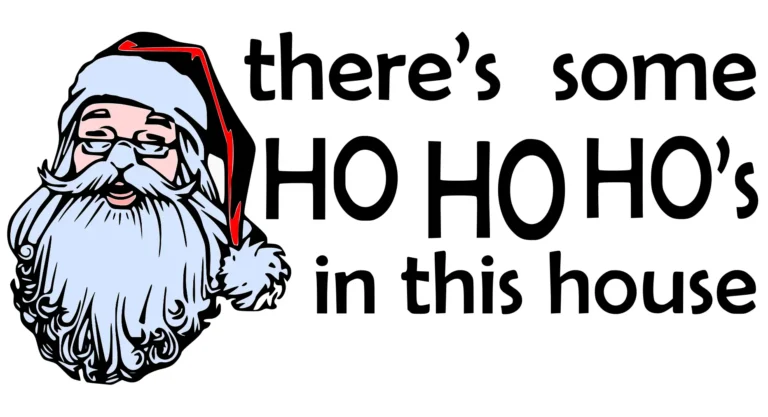 Free Ho Ho Hos SVG File