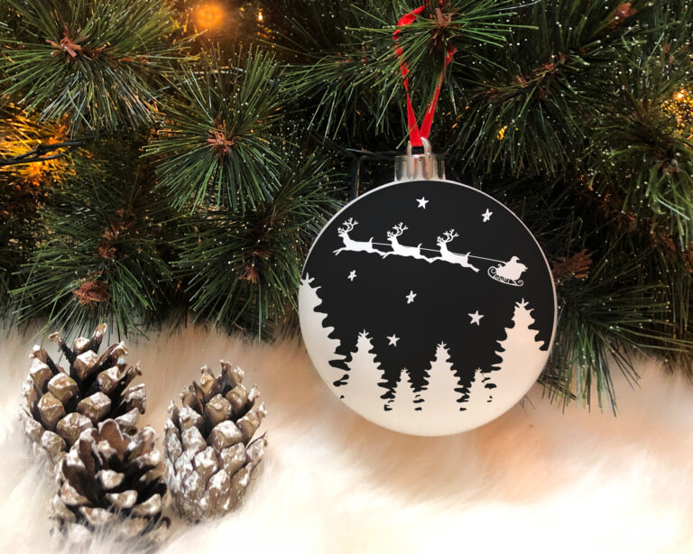Free Christmas Bauble SVG File
