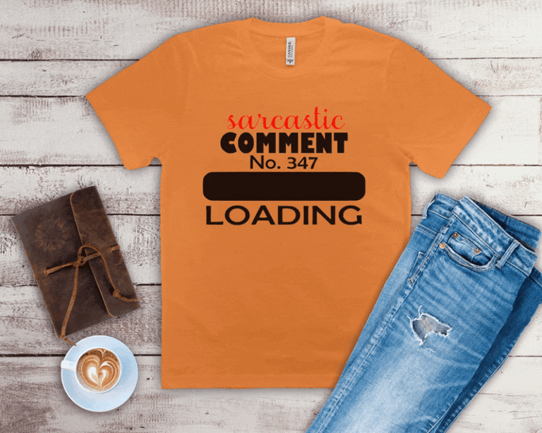 Free Sarcastic Comment Loading SVG File