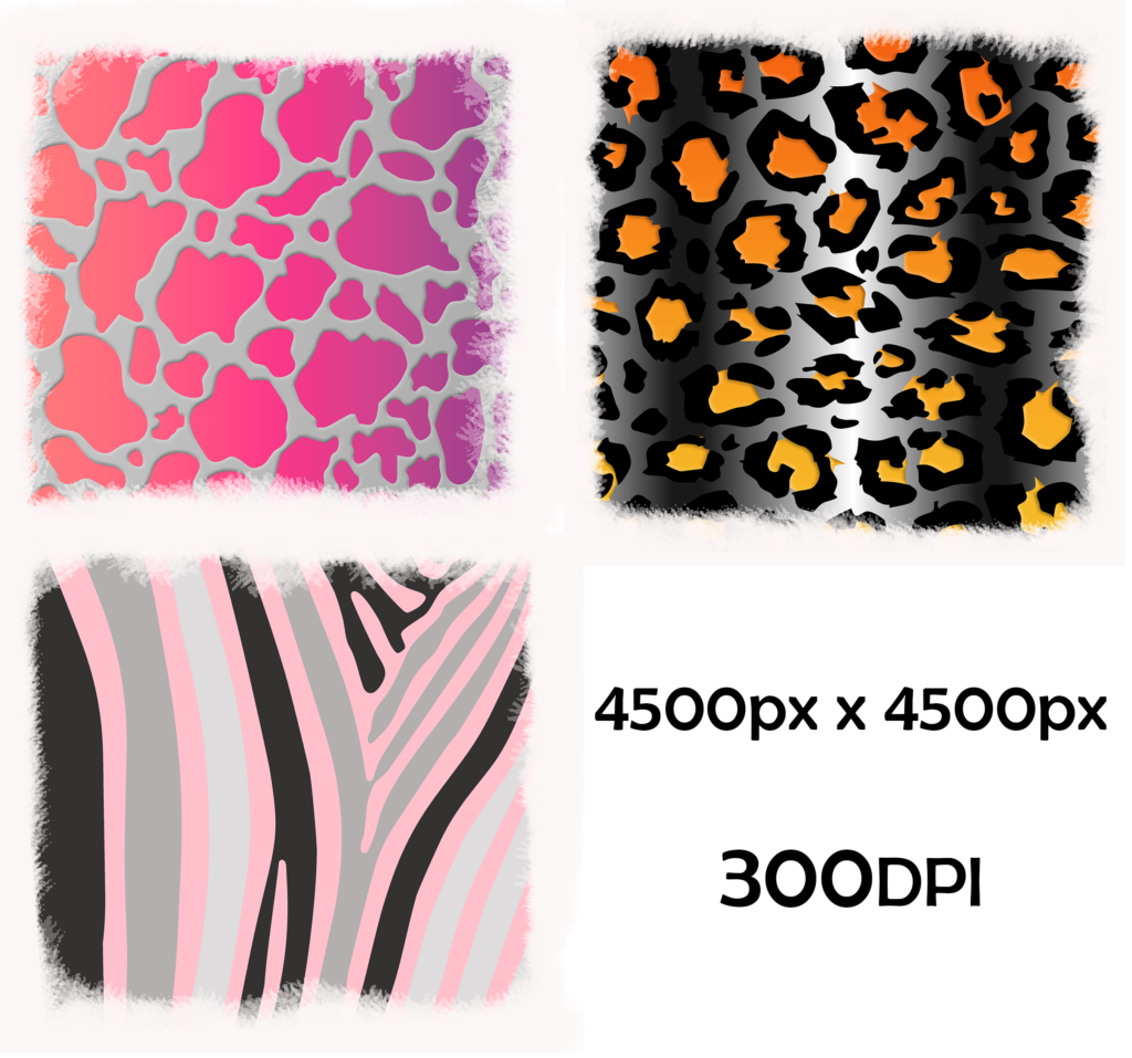 Free 3 High Quality PNG Sublimation Backgrounds for use with your favorite Software.
