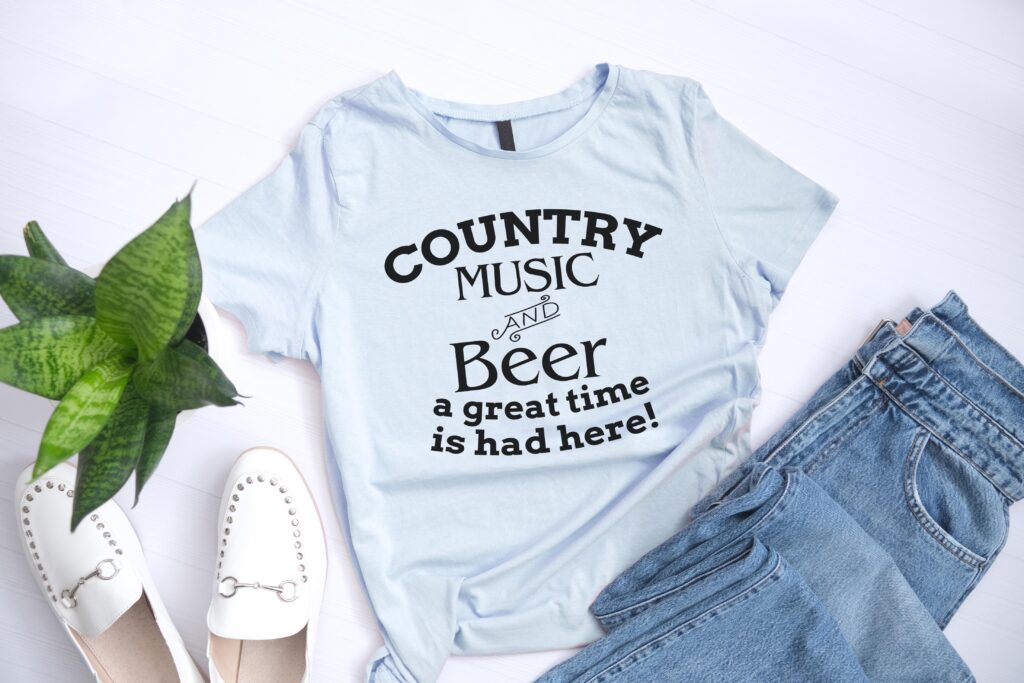 Free Country Music and Beer SVG File