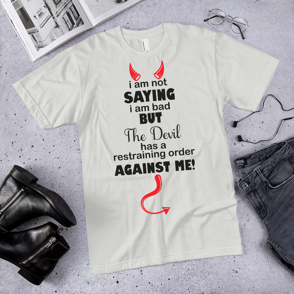 Free The Devil has a Restraining Order SVG File