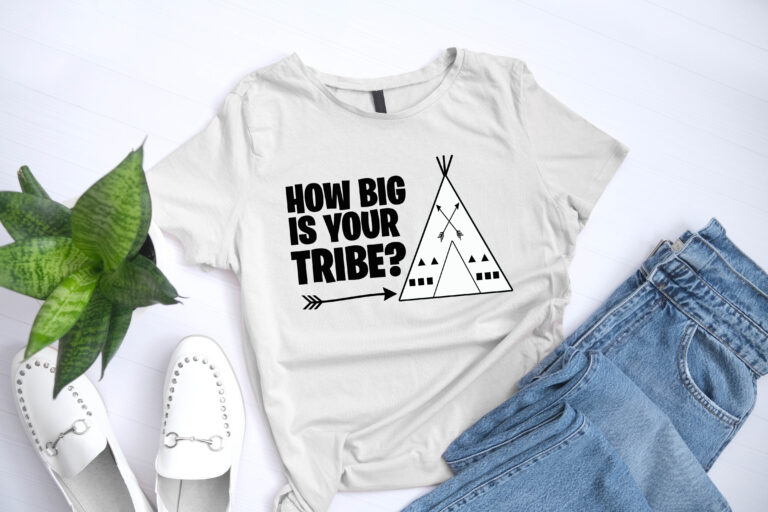 Free How Big is Your Tribe SVG File