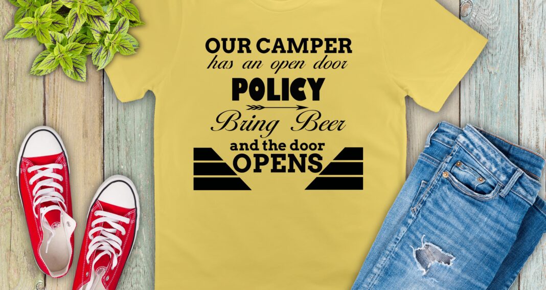 Free Our Camper Policy SVG File