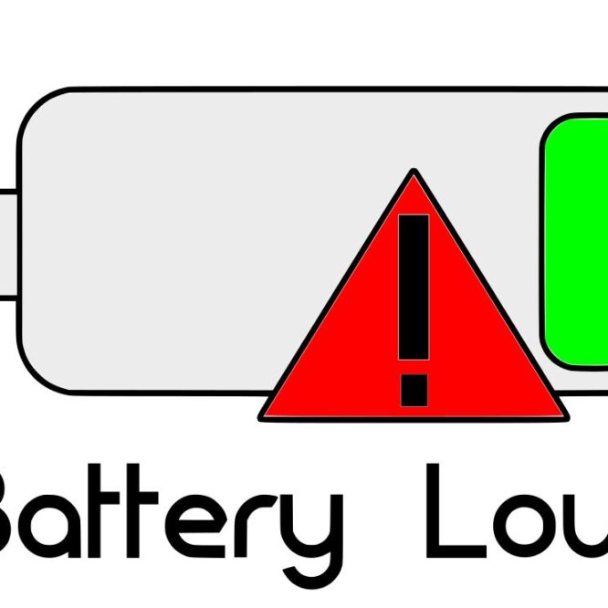 Free Battery Low SVG File