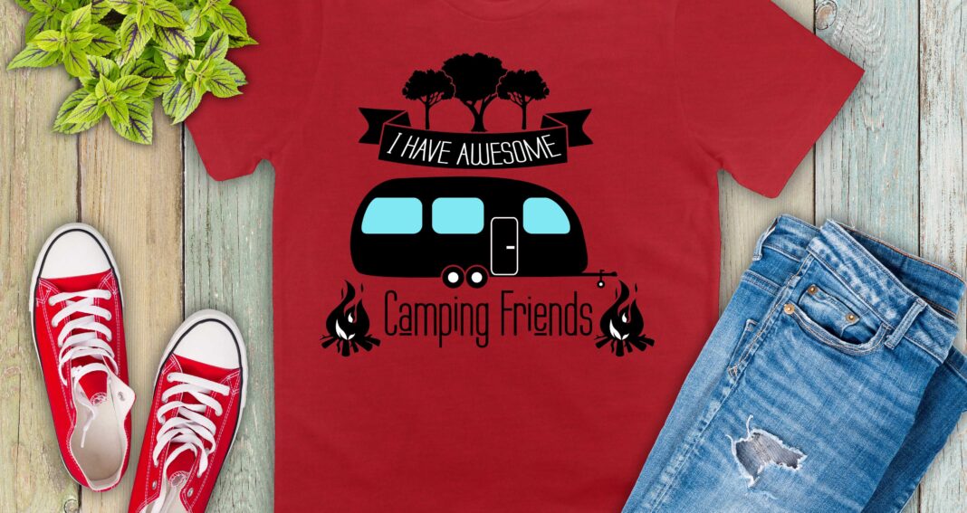 Free I Have Awesome Camping Friends SVG File