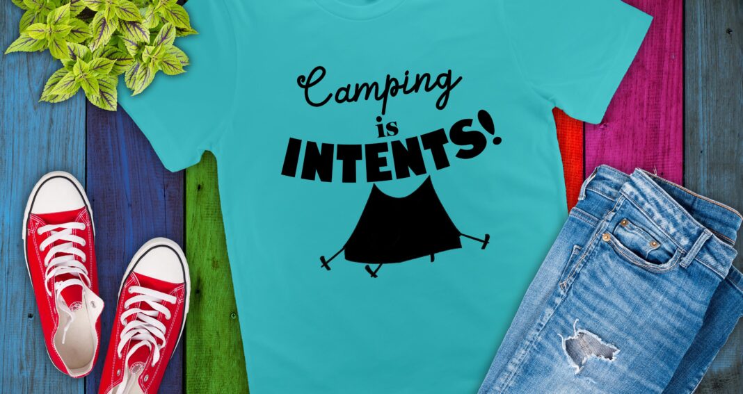 Free Camping is Intents SVG File