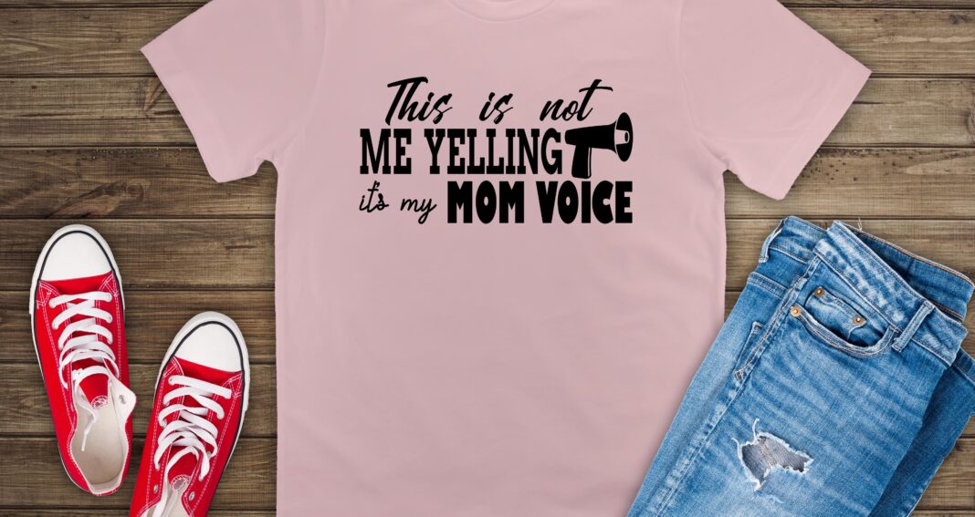 Free It's My Mom Voice SVG File