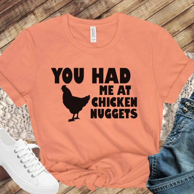 Free You Had Me At Chicken Nuggets SVG File