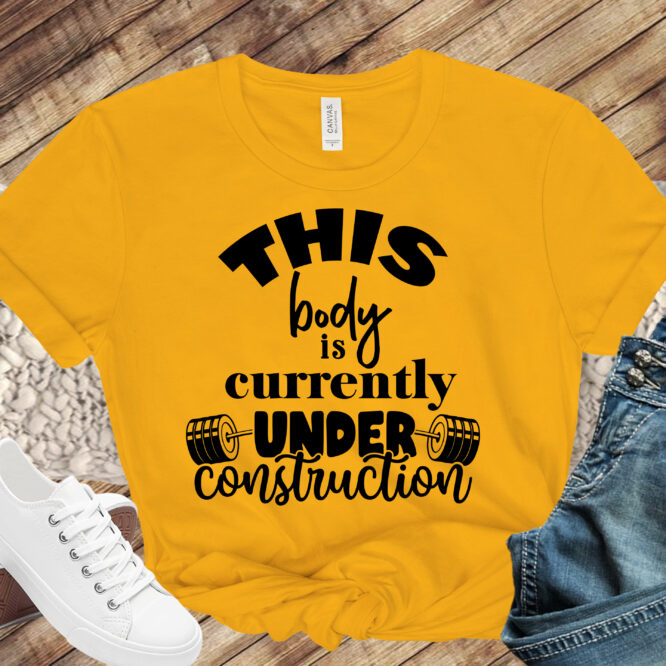 Free This Body is Under Construction SVG File