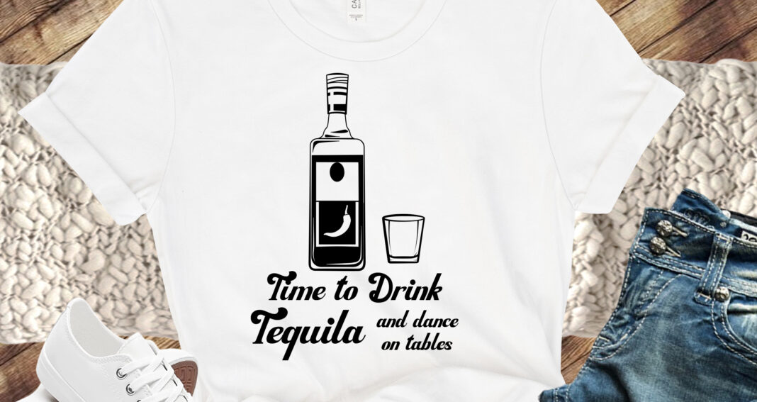 Free Time to Drink Tequila SVG File