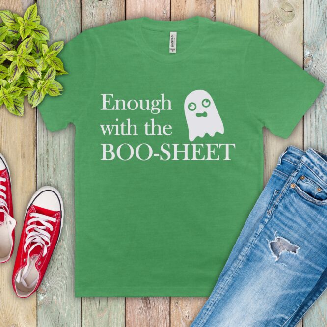 Free Enough with the Boo-Sheet SVG File