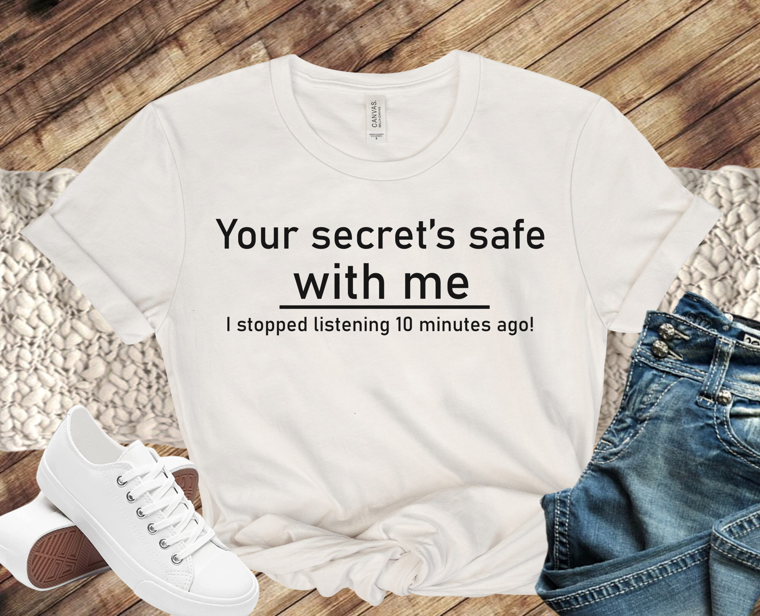 Free Your Secret's Safe With Me SVG File
