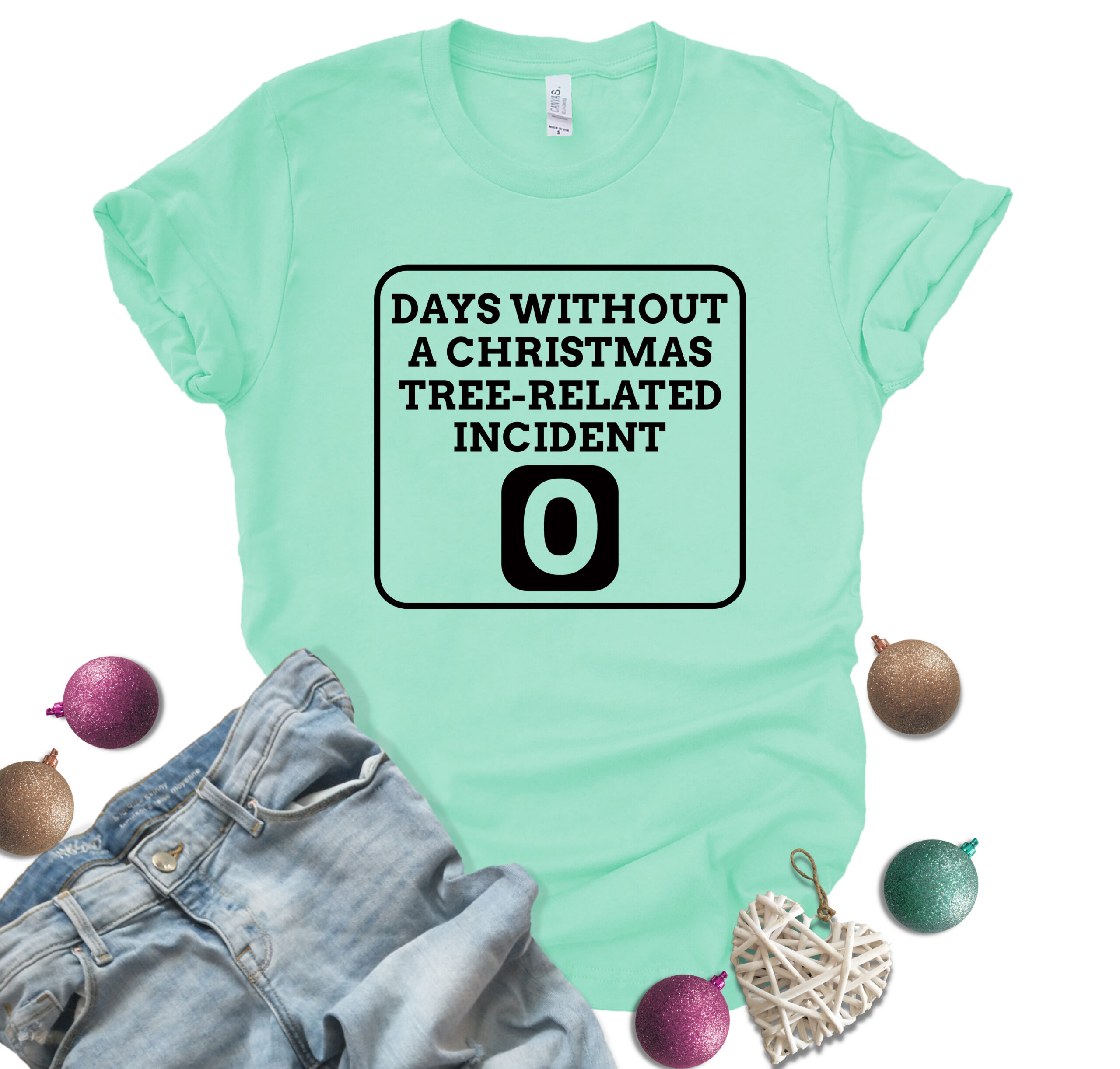 Free Days Without a Christmas Tree Related Incident SVG