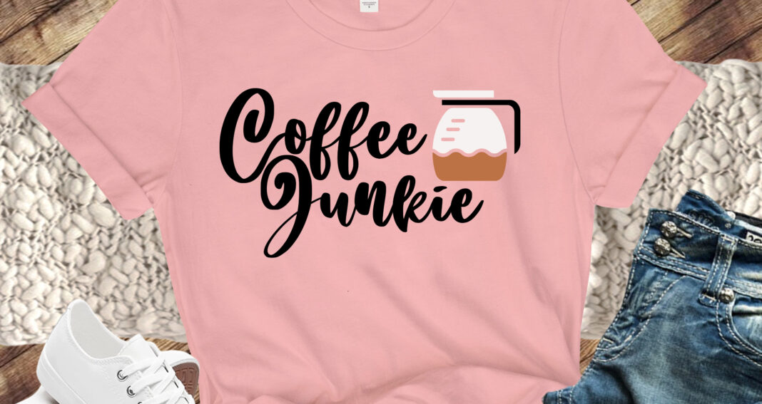 Free Coffee Junkie SVG File