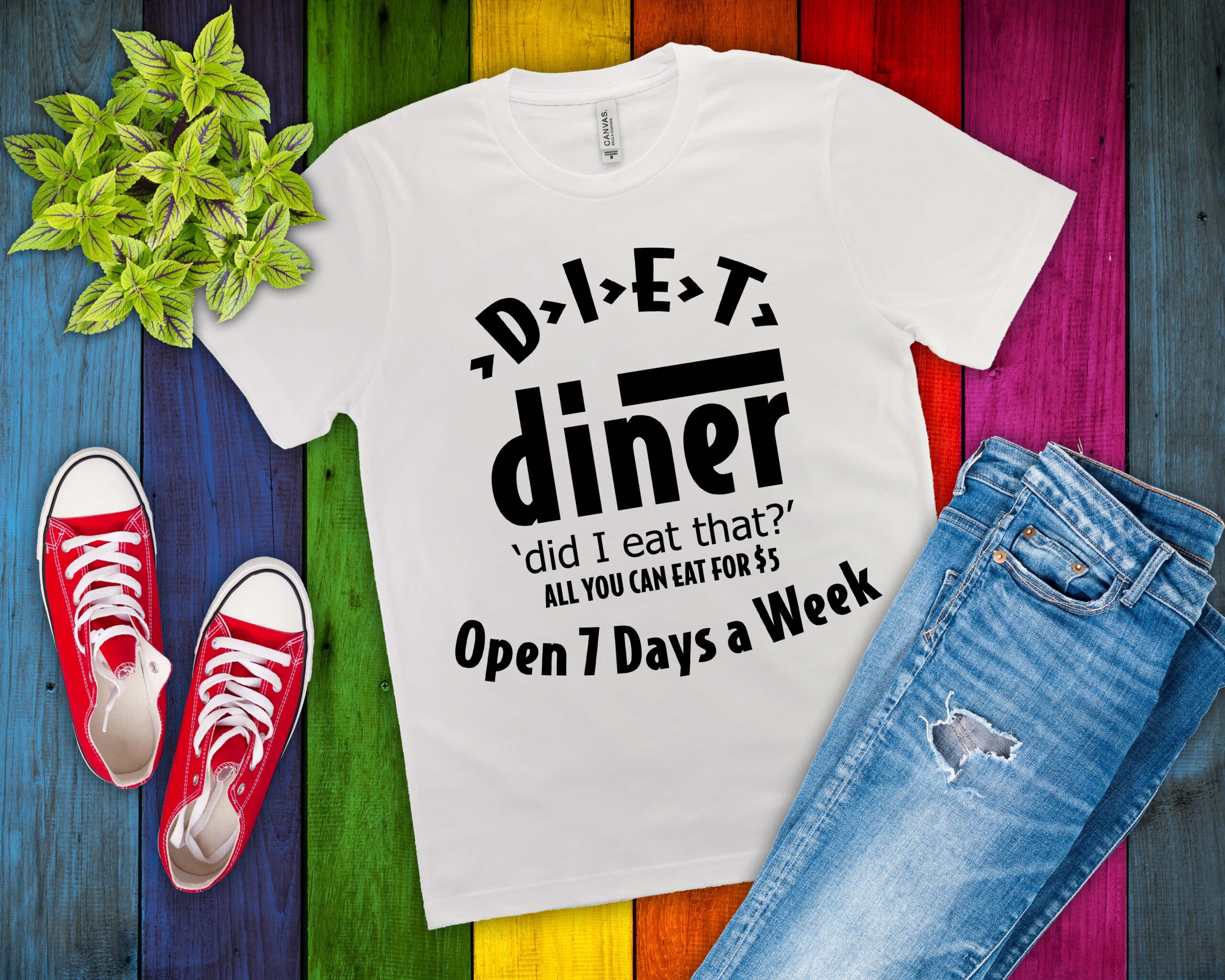 Free DIET Diner SVG File