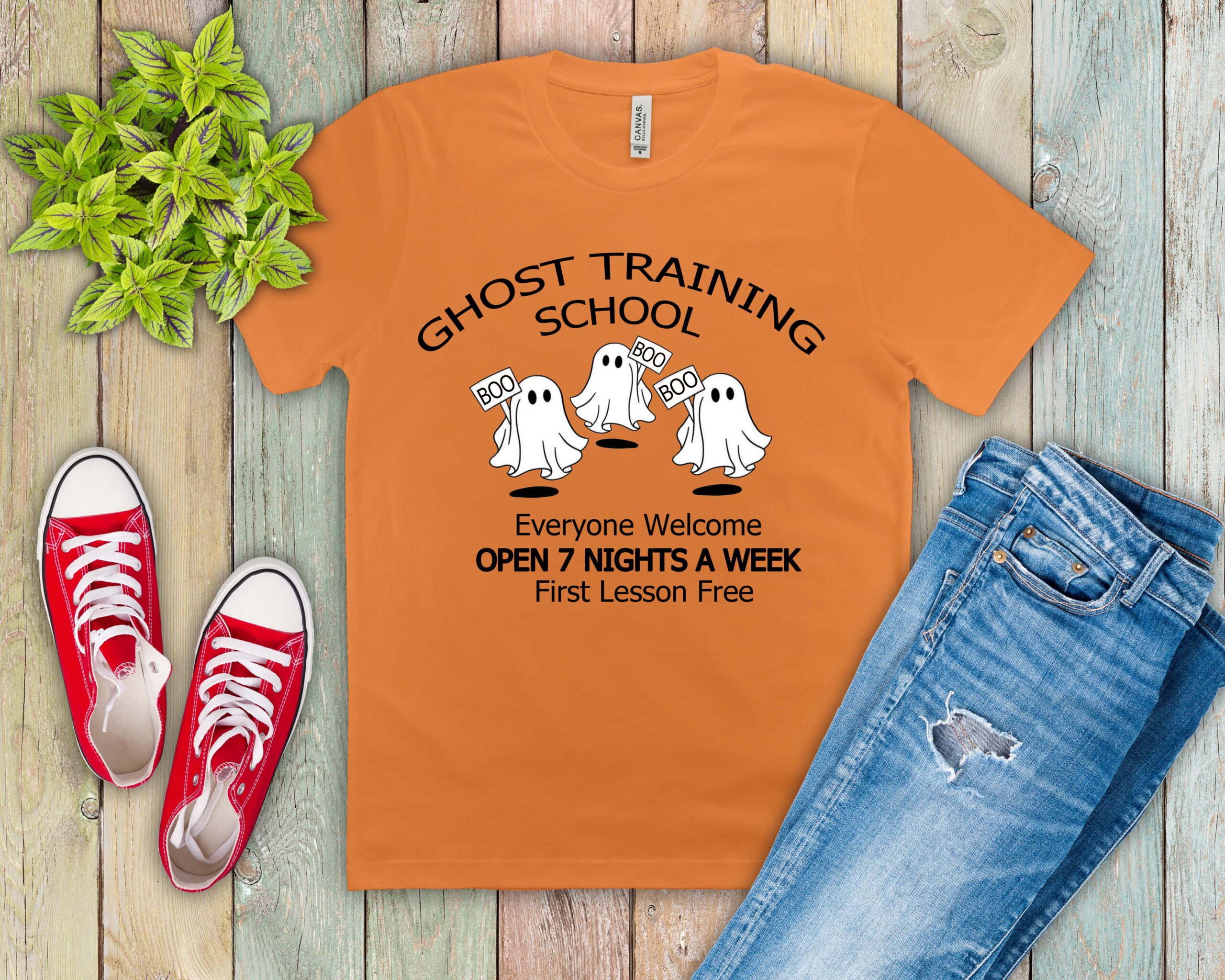 Free Ghost Training School SVG File