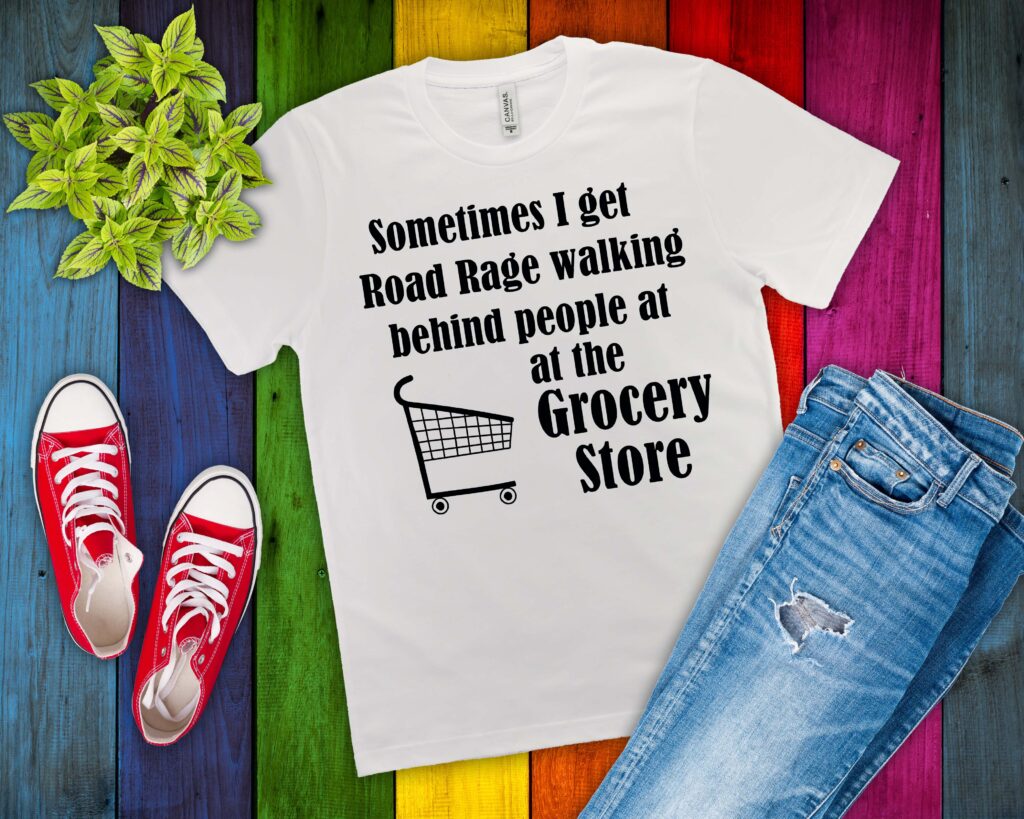 Free Grocery Store Road Rage SVG File